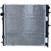 Image de NRF 53531 Radiateur du moteur EASY FIT Grille de radiateur soudée, Aluminium, avec pièces d'assemblage
