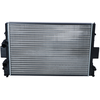 Image de NRF 53612 Radiateur du moteur ailettes jointes mécaniquement, Aluminium