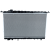 Image de NRF 53642 Radiateur du moteur Grille de radiateur soudée, Aluminium