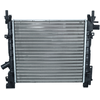 Image de NRF 53651 Radiateur du moteur ailettes jointes mécaniquement, Aluminium, avec pièces d'assemblage