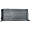 Image de NRF 54603 Radiateur du moteur ailettes jointes mécaniquement, Aluminium