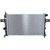 Image de NRF 54668 Radiateur du moteur Grille de radiateur soudée, Aluminium, avec douille en caoutchouc