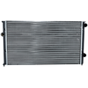Image de NRF 54693 Radiateur du moteur ailettes jointes mécaniquement, Aluminium