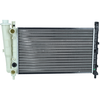 Image de NRF 54701 Radiateur du moteur ailettes jointes mécaniquement, Aluminium