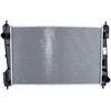 Image de NRF 54752 Radiateur du moteur Grille de radiateur soudée, Aluminium, avec joints