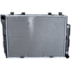 Image de NRF 55316 Radiateur du moteur EASY FIT Grille de radiateur soudée, Aluminium, avec pièces d'assemblage