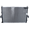 Image de NRF 55319 Radiateur du moteur Grille de radiateur soudée, Aluminium, avec pièces d'assemblage
