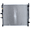 Image de NRF 55335 Radiateur du moteur EASY FIT Grille de radiateur soudée, Aluminium, avec pièces d'assemblage