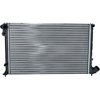Image de NRF 58020 Radiateur du moteur ailettes jointes mécaniquement, Aluminium