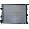 Image de NRF 58023 Radiateur du moteur ailettes jointes mécaniquement, Aluminium