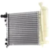 Image de NRF 58067 Radiateur du moteur ailettes jointes mécaniquement, Aluminium