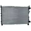 Image de NRF 58085 Radiateur du moteur ailettes jointes mécaniquement, Aluminium