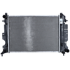 Image de NRF 58108 Radiateur du moteur EASY FIT Grille de radiateur soudée, Aluminium, avec pièces d'assemblage