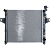 Image de NRF 58113 Radiateur du moteur Grille de radiateur soudée, Aluminium, avec douille en caoutchouc