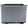 Image de NRF 58131 Radiateur du moteur EASY FIT Grille de radiateur soudée, Aluminium, avec pièces d'assemblage