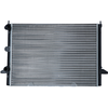 Image de NRF 58167 Radiateur du moteur ailettes jointes mécaniquement, Aluminium