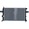 Image de NRF 58177 Radiateur du moteur Grille de radiateur soudée, Aluminium, avec douille en caoutchouc