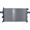Image de NRF 58178 Radiateur du moteur Grille de radiateur soudée, Aluminium, avec pièces d'assemblage