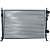 Image de NRF 58195 Radiateur du moteur ailettes jointes mécaniquement, Aluminium