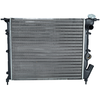 Image de NRF 58207 Radiateur du moteur ailettes jointes mécaniquement, Aluminium