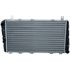 Image de NRF 58250 Radiateur du moteur ailettes jointes mécaniquement, Aluminium