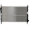 Image de NRF 58272 Radiateur du moteur EASY FIT Grille de radiateur soudée, Aluminium, avec pièces d'assemblage