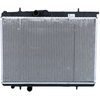 Image de NRF 58301 Radiateur du moteur Grille de radiateur soudée, Aluminium, avec pièces d'assemblage