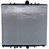 Image de NRF 58315 Radiateur du moteur Grille de radiateur soudée, Aluminium, avec pièces d'assemblage