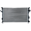 Image de NRF 58319 Radiateur du moteur ailettes jointes mécaniquement, Aluminium