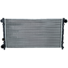 Image de NRF 58765 Radiateur du moteur ailettes jointes mécaniquement, Aluminium