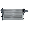 Image de NRF 58775 Radiateur du moteur ailettes jointes mécaniquement, Aluminium