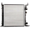Image de NRF 58783 Radiateur du moteur ailettes jointes mécaniquement, Aluminium