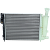 Image de NRF 58814 Radiateur du moteur ailettes jointes mécaniquement, Aluminium
