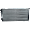 Image de NRF 58929 Radiateur du moteur ailettes jointes mécaniquement, Aluminium