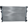 Image de NRF 58993 Radiateur du moteur ailettes jointes mécaniquement, Aluminium