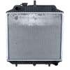 Image de NRF 504271 Radiateur du moteur EASY FIT Grille de radiateur soudée, Aluminium, avec pièces d'assemblage