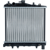 Image de NRF 506516 Radiateur du moteur ailettes jointes mécaniquement, Aluminium