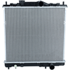 Image de NRF 506557 Radiateur du moteur Grille de radiateur soudée, Aluminium