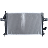 Image de NRF 506616 Radiateur du moteur Grille de radiateur soudée, Aluminium, avec douille en caoutchouc