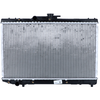 Image de NRF 506725 Radiateur du moteur EASY FIT Grille de radiateur soudée, Aluminium, avec pièces d'assemblage