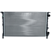 Image de NRF 507465 Radiateur du moteur ailettes jointes mécaniquement, Aluminium