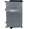 Image de NRF 507620 Radiateur du moteur Grille de radiateur soudée, Aluminium, avec clip de piston