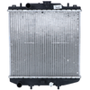 Image de NRF 507643 Radiateur du moteur EASY FIT Grille de radiateur soudée, Aluminium, avec pièces d'assemblage