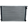 Image de NRF 509505 Radiateur du moteur ailettes jointes mécaniquement, Aluminium