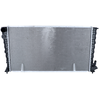 Image de NRF 509510 Radiateur du moteur Grille de radiateur soudée, Aluminium, avec pièces d'assemblage