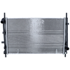 Image de NRF 509528 Radiateur du moteur EASY FIT Grille de radiateur soudée, Aluminium, avec pièces d'assemblage