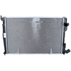Image de NRF 509602 Radiateur du moteur EASY FIT Grille de radiateur soudée, Aluminium, avec pièces d'assemblage