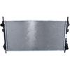Image de NRF 509697 Radiateur du moteur EASY FIT Grille de radiateur soudée, Aluminium, avec pièces d'assemblage