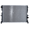 Image de NRF 509729 Radiateur du moteur EASY FIT Grille de radiateur soudée, Aluminium, avec pièces d'assemblage