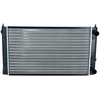 Image de NRF 519501 Radiateur du moteur ailettes jointes mécaniquement, Aluminium